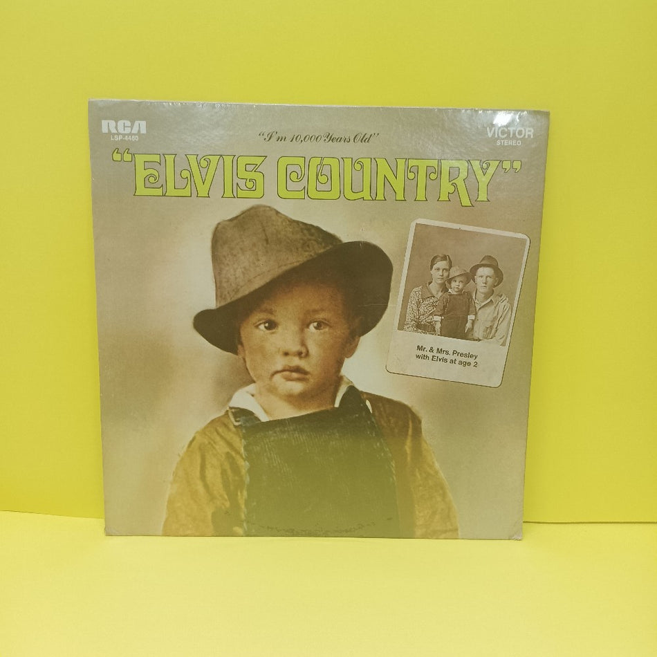 Elvis Presley - Elvis Country PROMO - 1971 - LSP 4460 - New - Sealed - Vinyl