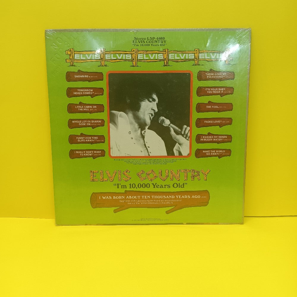 Elvis Presley - Elvis Country PROMO - 1971 - LSP 4460 - New - Sealed - Vinyl