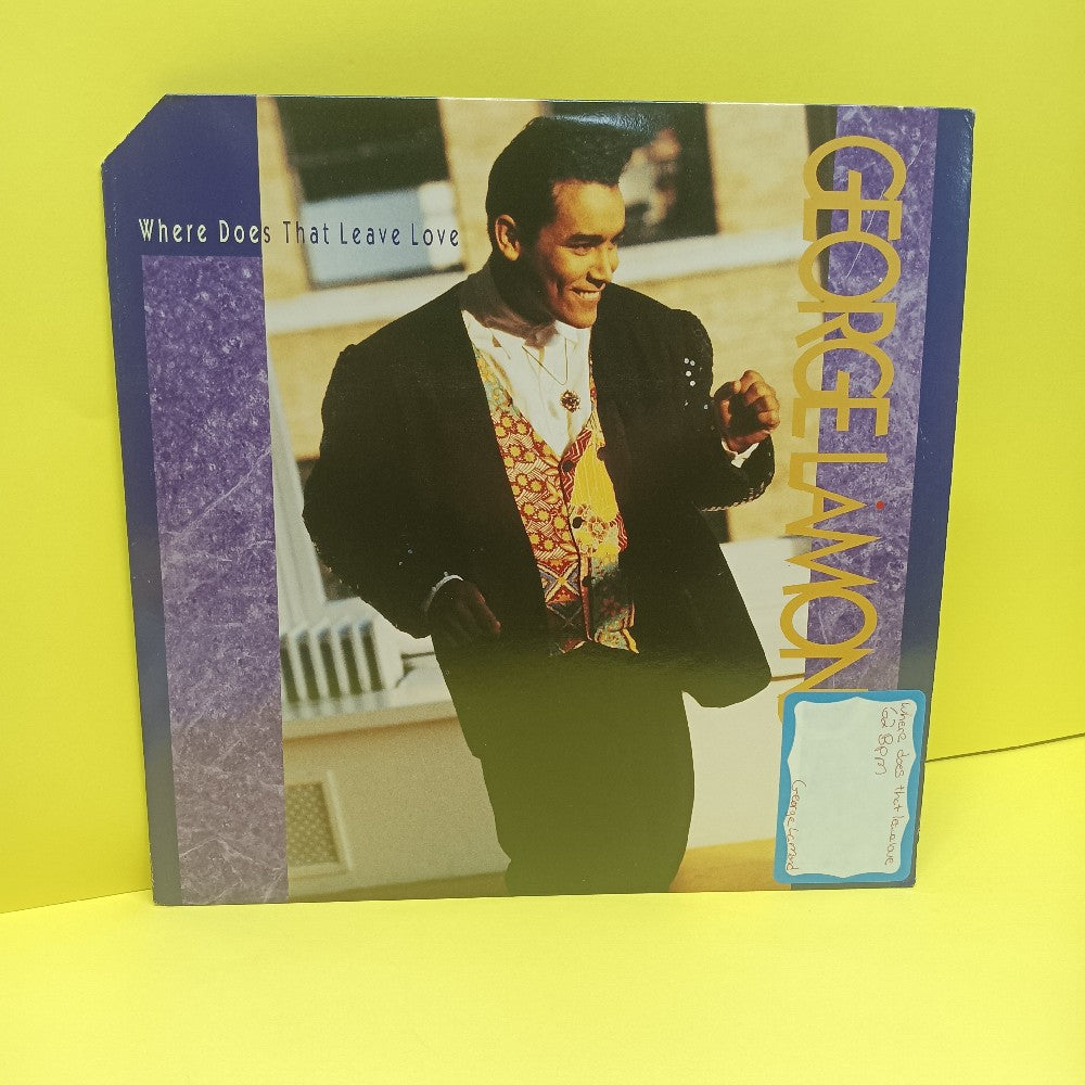 George LaMond - Where Does That Leave Love 12" - 1992 - 44 74405 - Used - EX - Vinyl