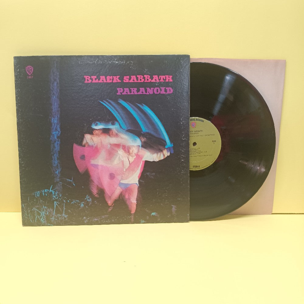 Black Sabbath - Paranoid OG GREEN LABEL - 1971 - WS 1887 - Used - VG+ - Vinyl