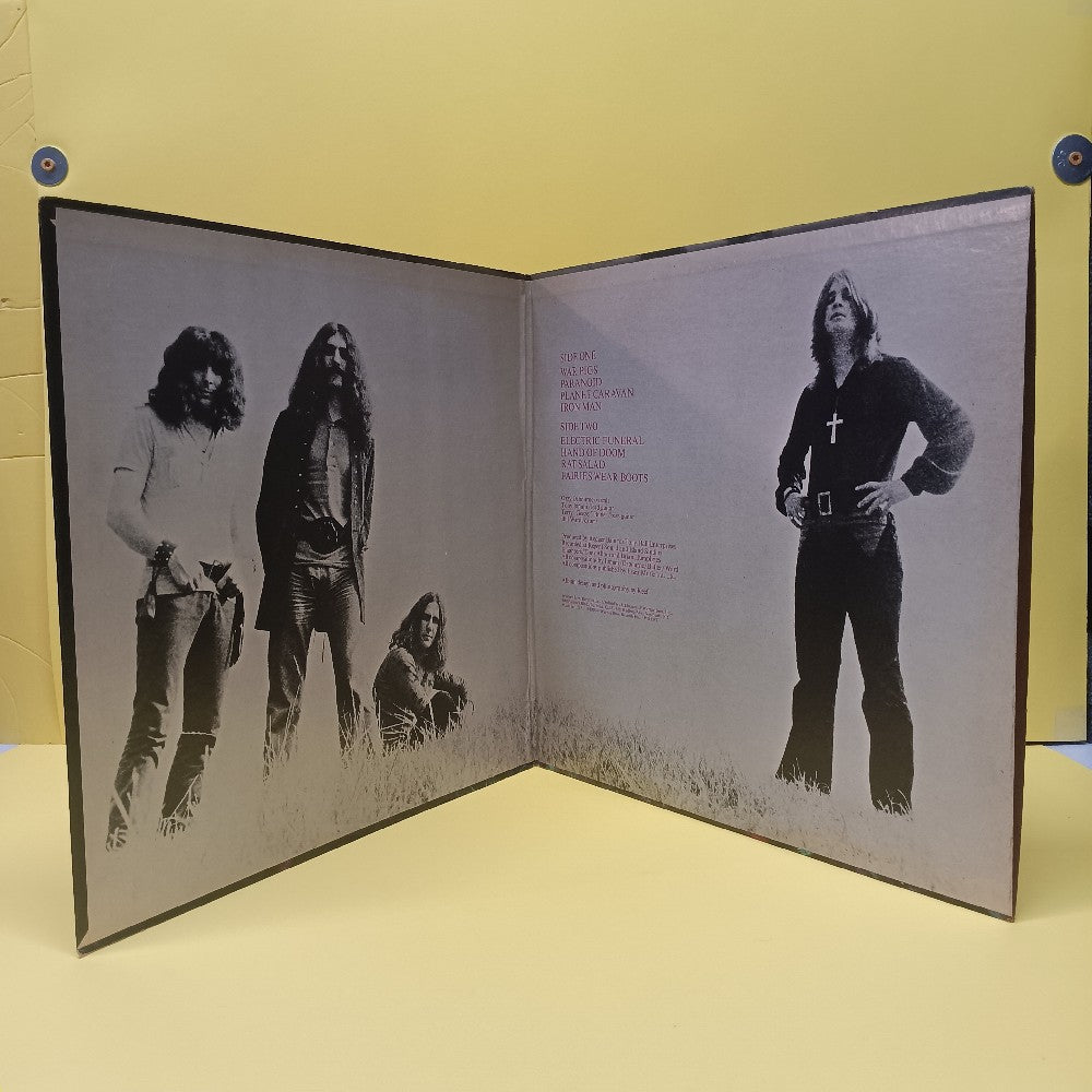 Black Sabbath - Paranoid OG GREEN LABEL - 1971 - WS 1887 - Used - VG+ - Vinyl