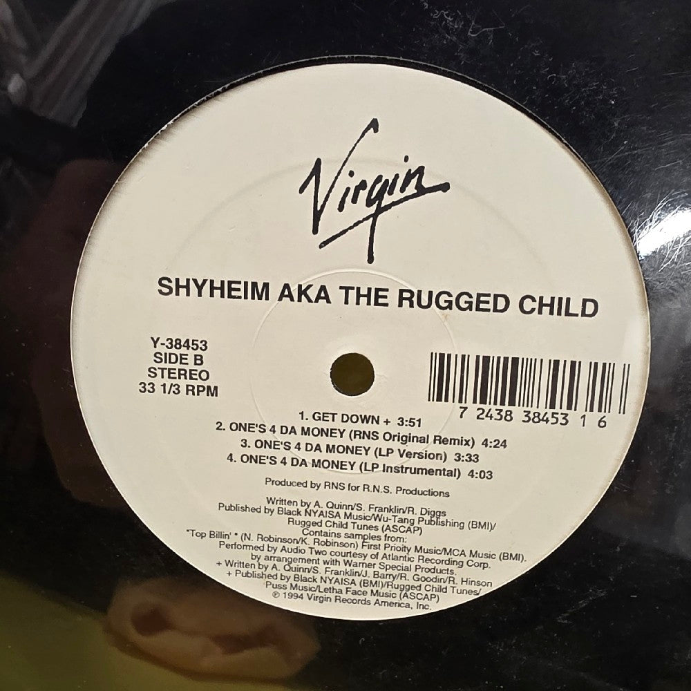 Shyheim - One's 4 Da Money / Get Down - 1994 - Y-38453 - New - Sealed - Vinyl