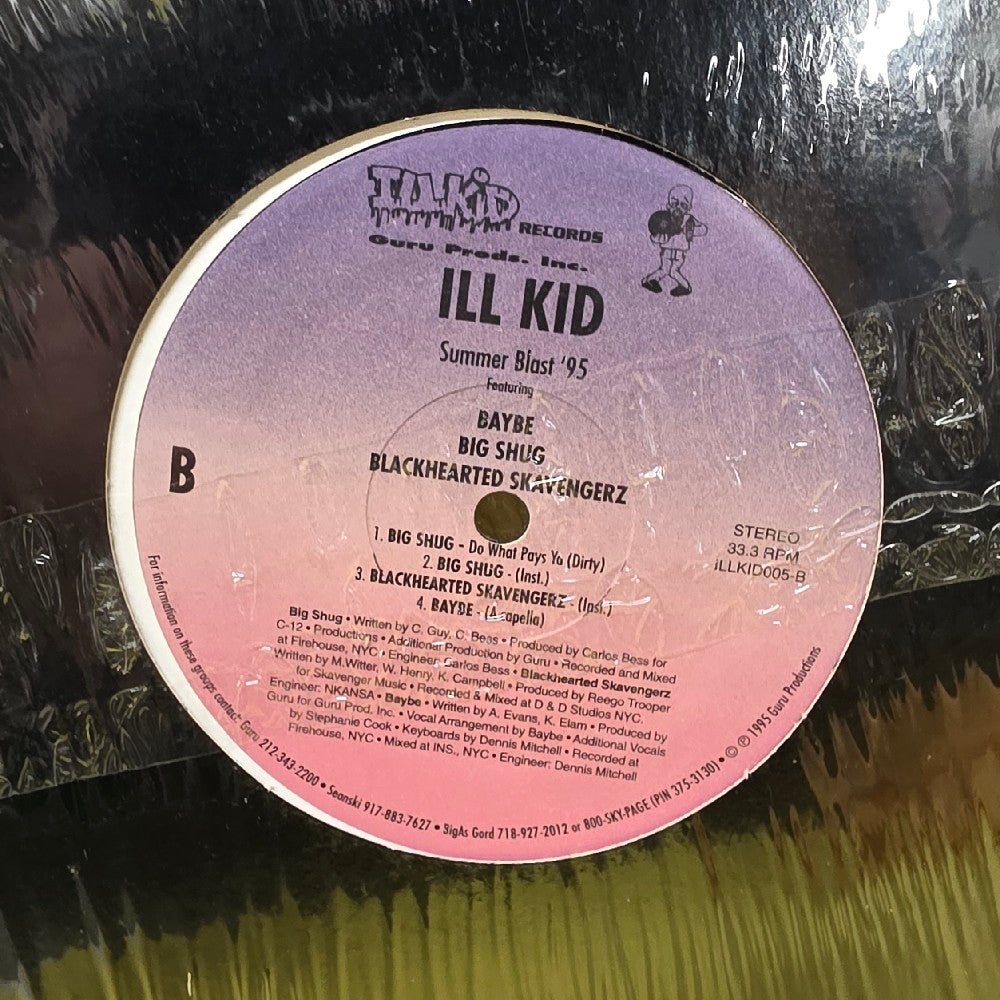 Various  - I'll Kid Summer Blast '95 - 1995 - ILLKID005 - New - Sealed - Vinyl