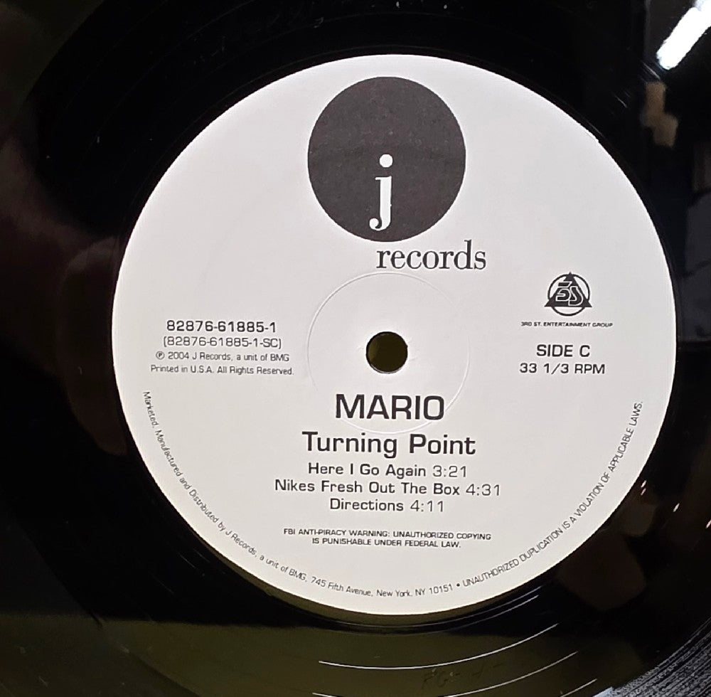 Mario - Turning Point  - 2004 - 82876-61885-1 - Used - VG++ - Vinyl