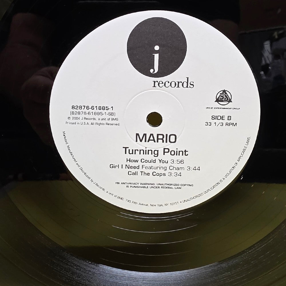 Mario - Turning Point  - 2004 - 82876-61885-1 - Used - VG++ - Vinyl