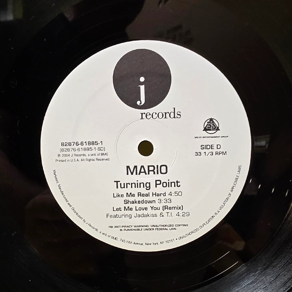 Mario - Turning Point  - 2004 - 82876-61885-1 - Used - VG++ - Vinyl