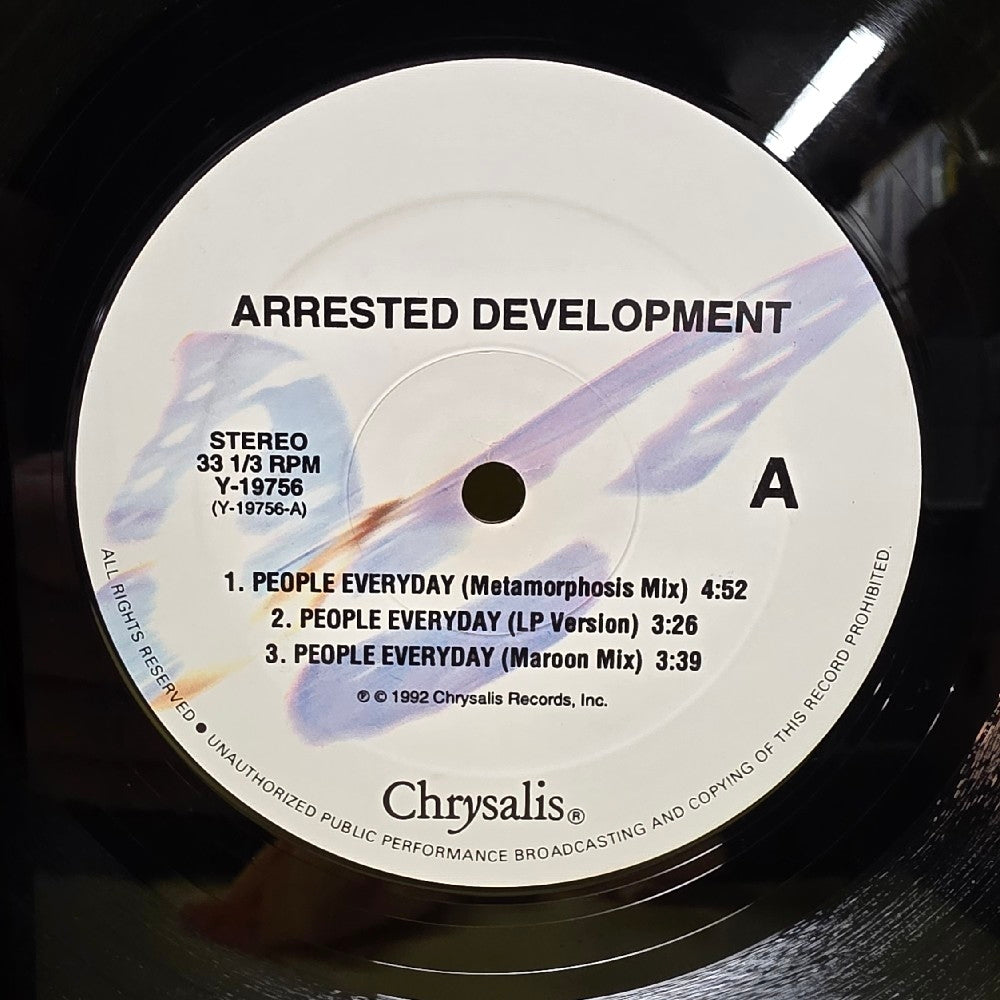 Arrested Development  - People Everyday/ O.G. In Shrink  - 1992 - Y-19756 - Used - VG++ - Vinyl