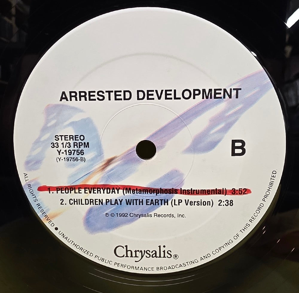 Arrested Development  - People Everyday/ O.G. In Shrink  - 1992 - Y-19756 - Used - VG++ - Vinyl
