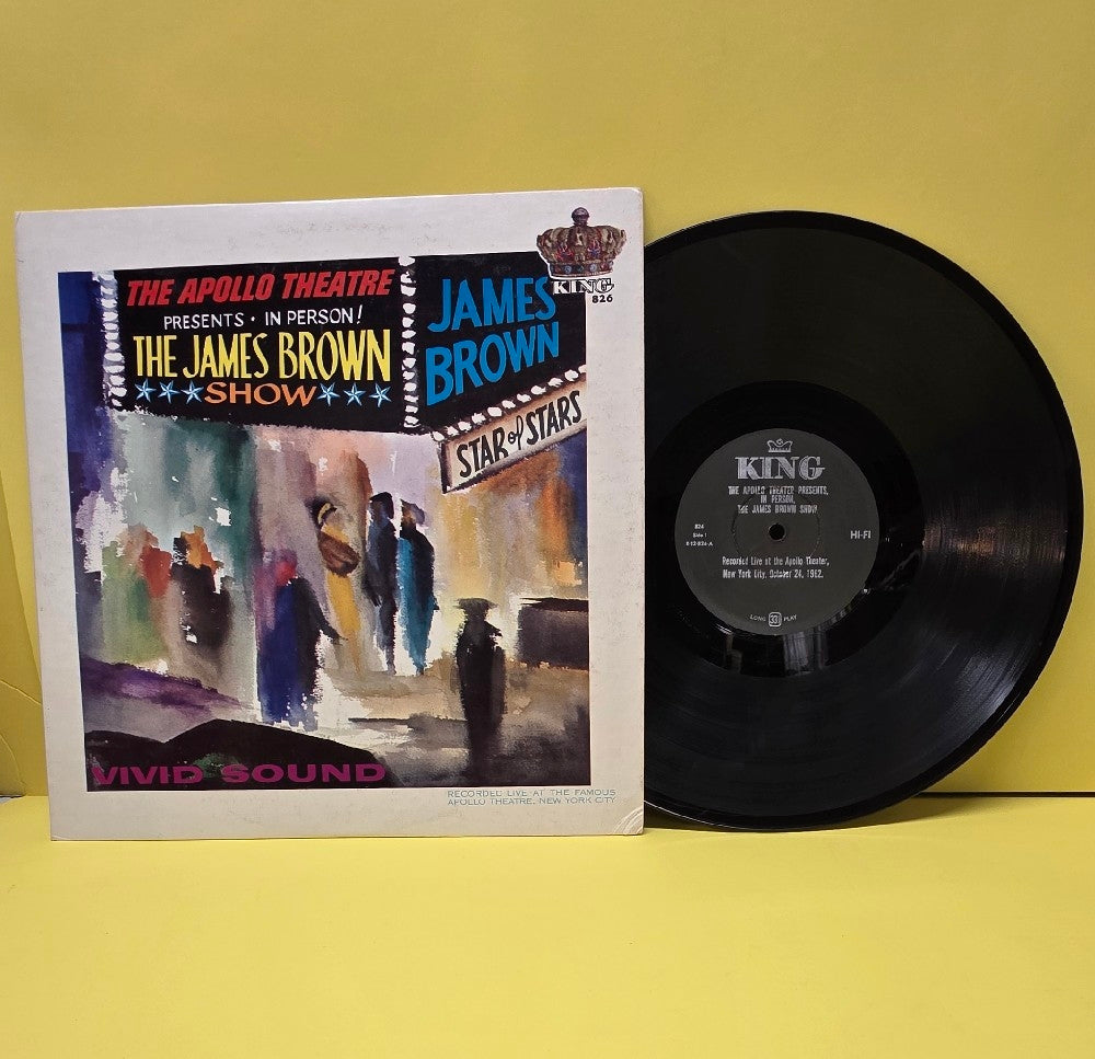 James Brown  - Live At The Apollo  - 1966 - Used - VG+ - Vinyl