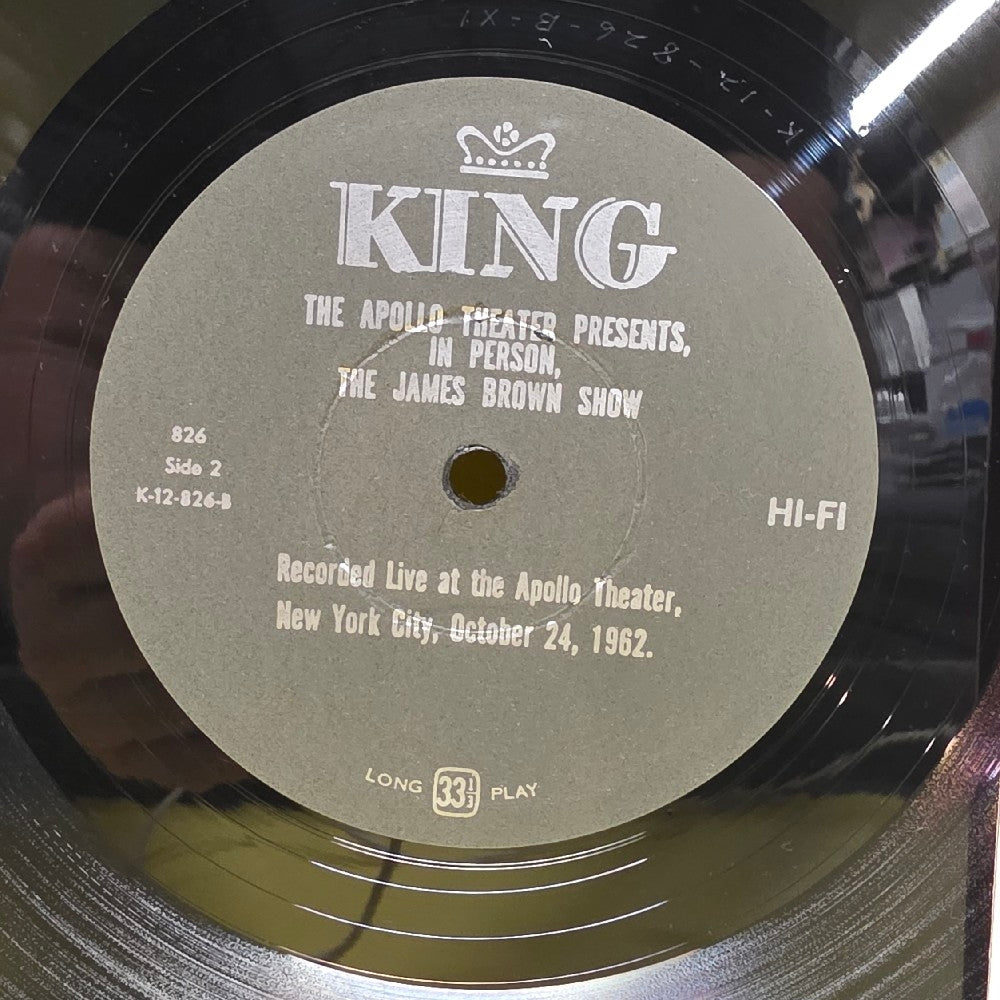 James Brown  - Live At The Apollo  - 1966 - Used - VG+ - Vinyl