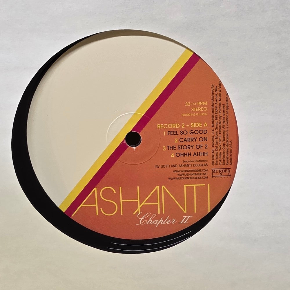 Ashanti  - Chapter ll - 2003 - BOOOO143-01 - Used - EX - Vinyl