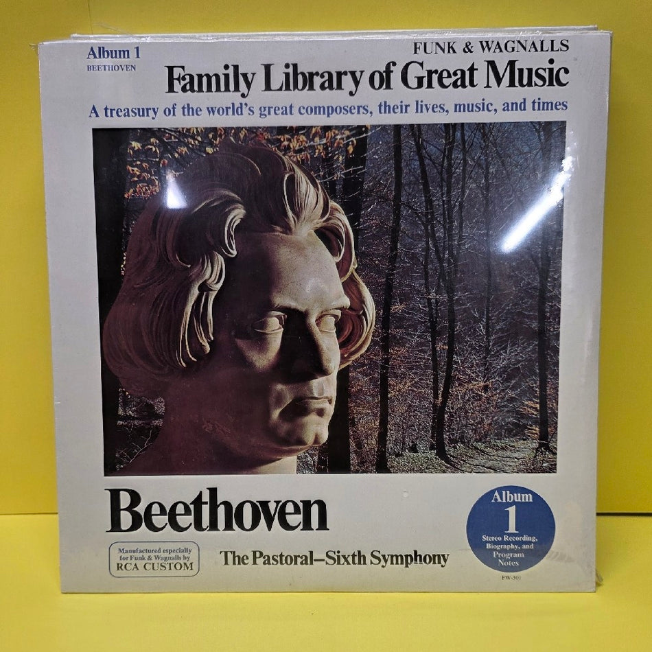 Beethoven, Tchaikovsky, Mozart, Brahms Ec.. - 13 LP Lot Sealed. Family Library Of Great Music 1 To 13 - 1975 - New - Sealed - Vinyl