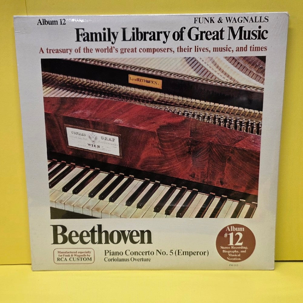 Beethoven, Tchaikovsky, Mozart, Brahms Ec.. - 13 LP Lot Sealed. Family Library Of Great Music 1 To 13 - 1975 - New - Sealed - Vinyl