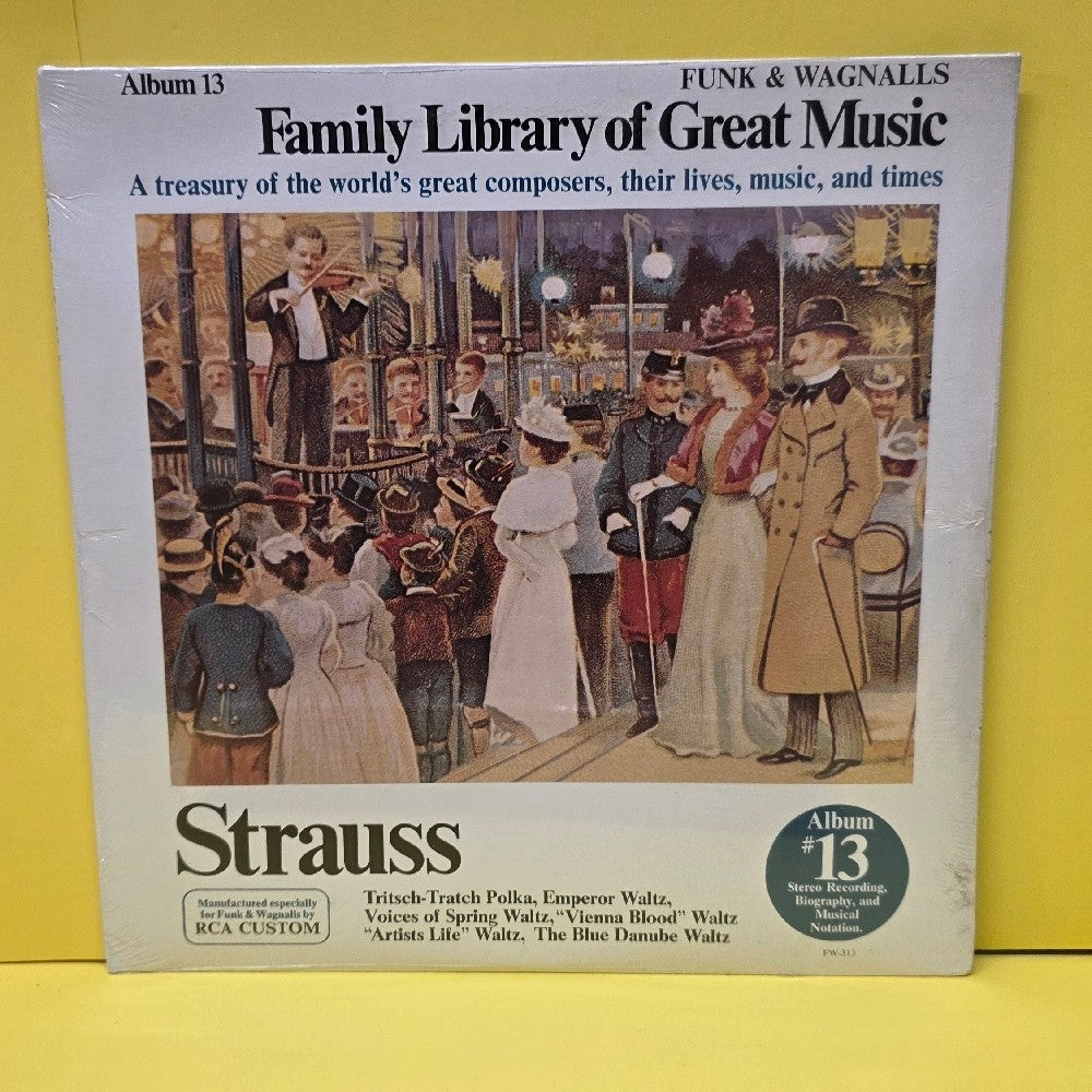 Beethoven, Tchaikovsky, Mozart, Brahms Ec.. - 13 LP Lot Sealed. Family Library Of Great Music 1 To 13 - 1975 - New - Sealed - Vinyl