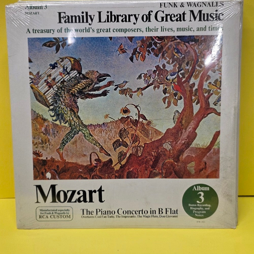 Beethoven, Tchaikovsky, Mozart, Brahms Ec.. - 13 LP Lot Sealed. Family Library Of Great Music 1 To 13 - 1975 - New - Sealed - Vinyl