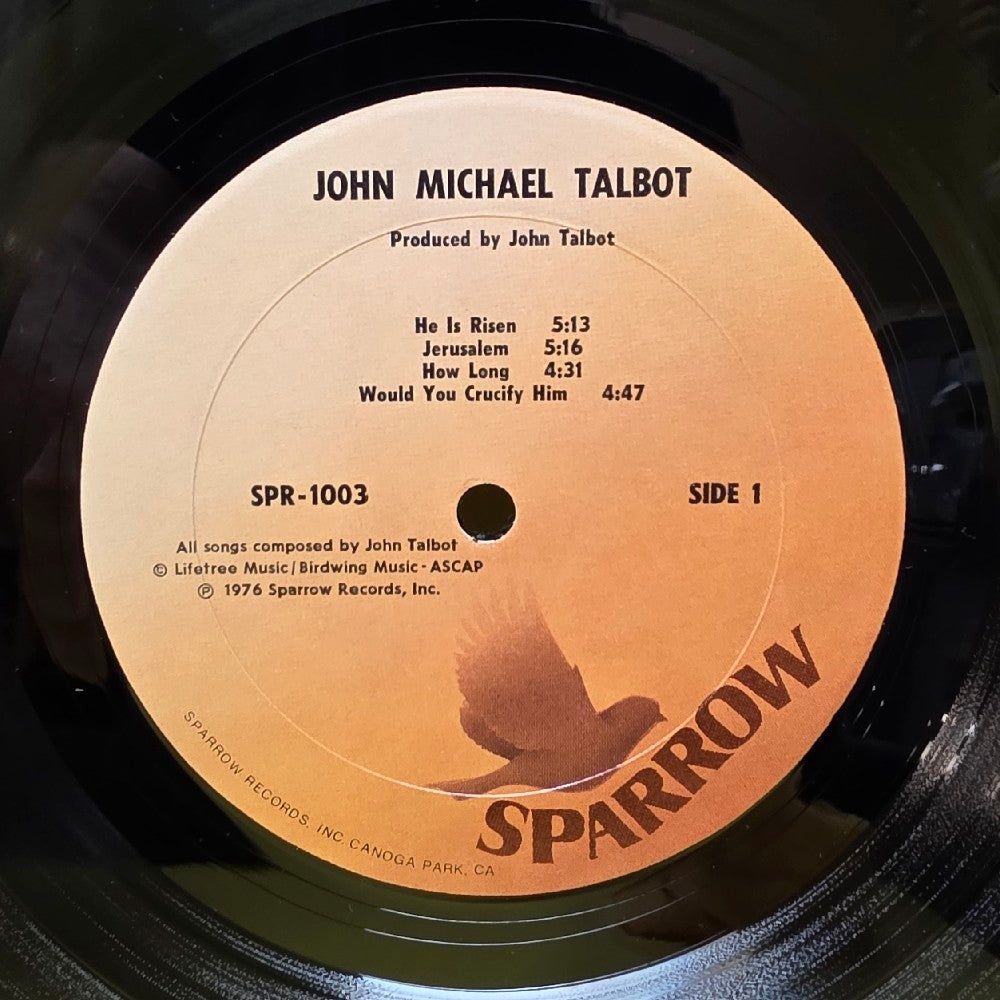 John Michael Talbot - John Michael Talbot - 1976 - SPR-1003 - Used - VG++ - Vinyl