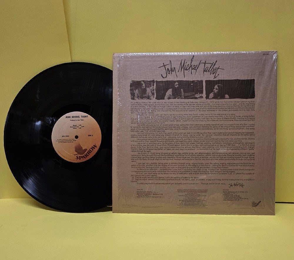 John Michael Talbot - John Michael Talbot - 1976 - SPR-1003 - Used - VG++ - Vinyl