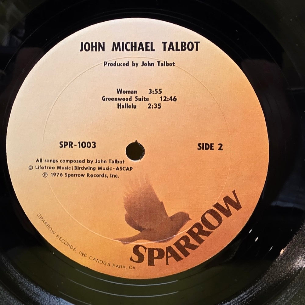 John Michael Talbot - John Michael Talbot - 1976 - SPR-1003 - Used - VG++ - Vinyl