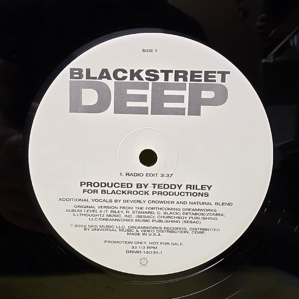 Backstreet  - Deep - 2002 - DRMR-14031-1 - Used - EX - Vinyl