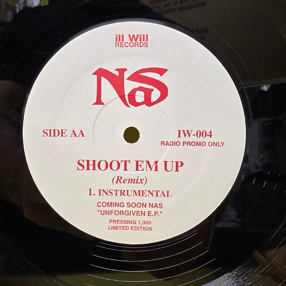 Nas - Shoot Em Up / Limited Edition To 1000 Copies Near Mint - 1999 - IW-004 - Used - NM - Vinyl