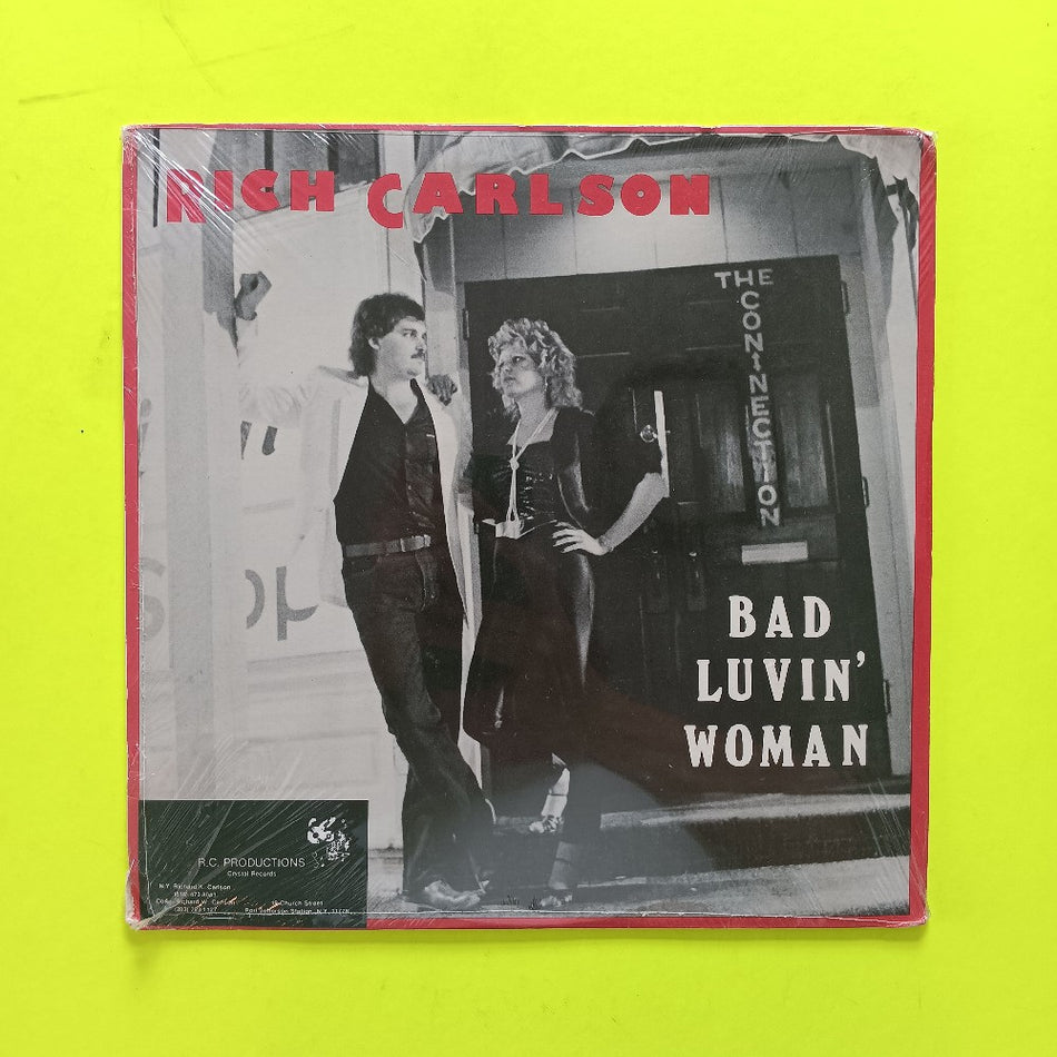 Rich Carlson - Bad Luvin' Mama - Crystal 001 - New - Sealed - Vinyl