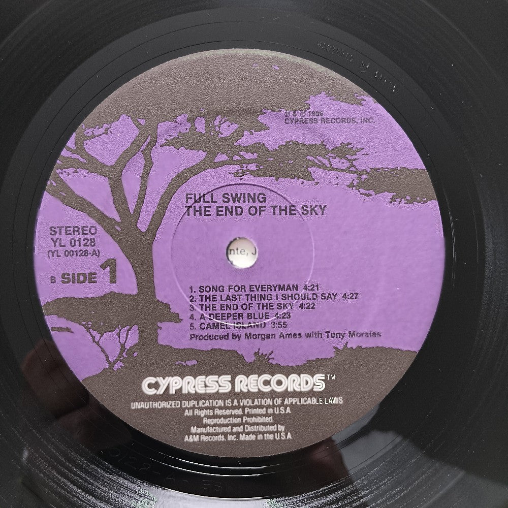 Full Swing - End Of The Sky - 1989 - YL 0128 - Used - EX - Vinyl