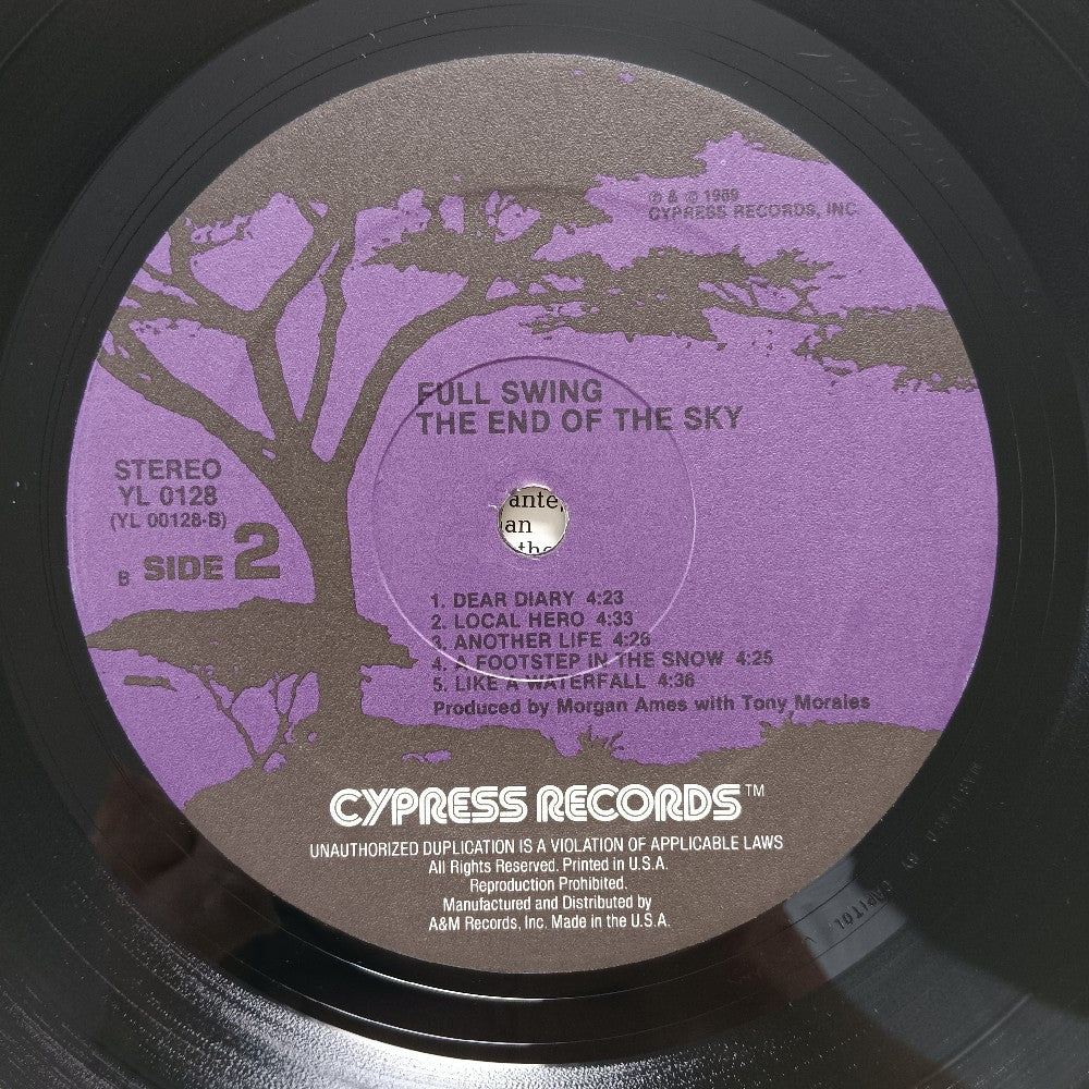 Full Swing - End Of The Sky - 1989 - YL 0128 - Used - EX - Vinyl