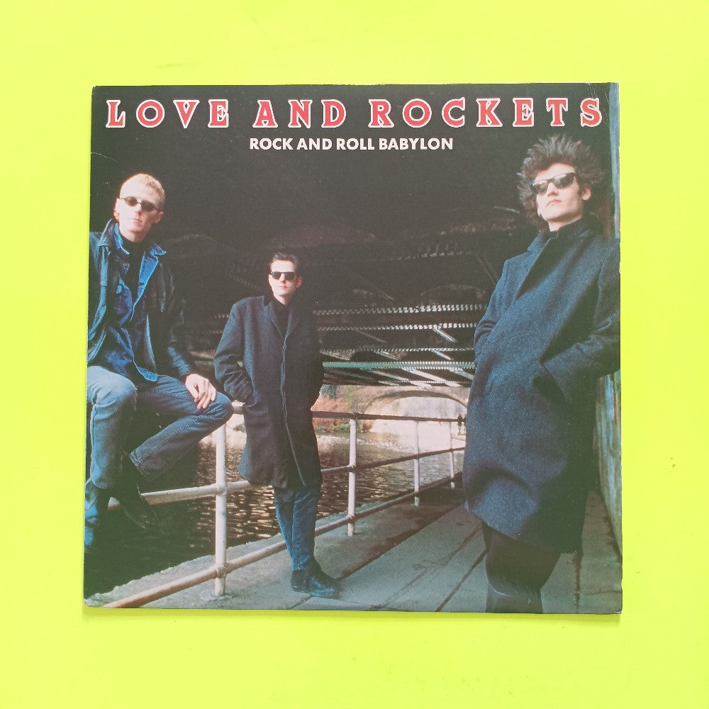 Love And Rockets - Rock And Roll Babylon PROMO - 1989 - 9014-1-RDAA - Used - EX - Vinyl