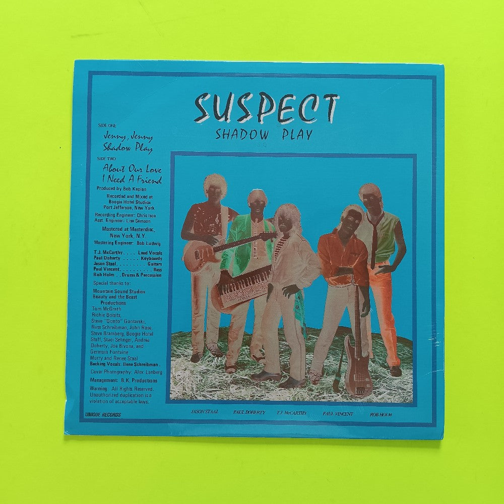 Suspect - Shadow Play - New - Sealed - Vinyl