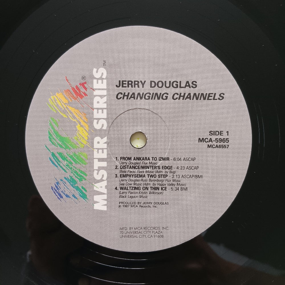 Jerry Douglas - Changing Channels PROMO - 1987 - MCA-5965 - Used - VG++ - Vinyl
