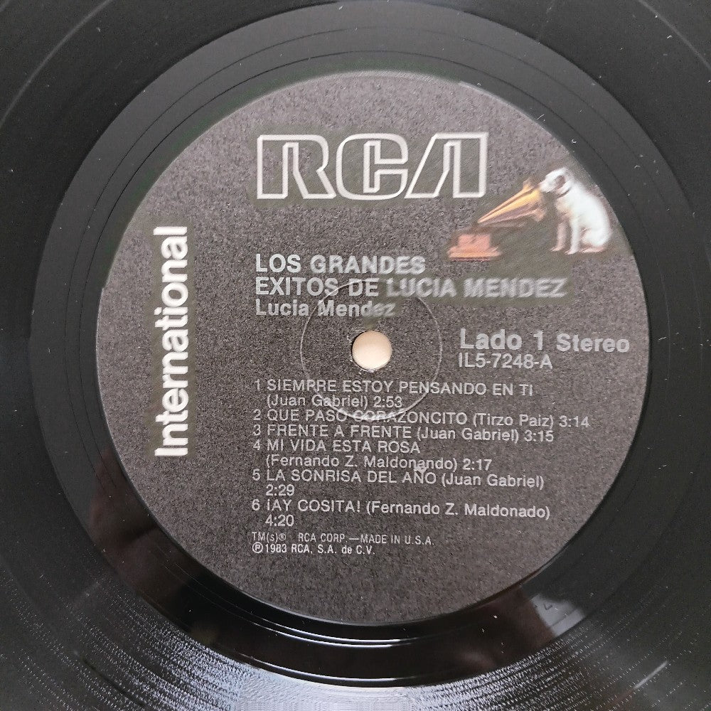 Lucia Mendez - Los Grandes Exitos De Lucia Mendez - 1983 - IL5-7248 - Used - VG++ - Vinyl