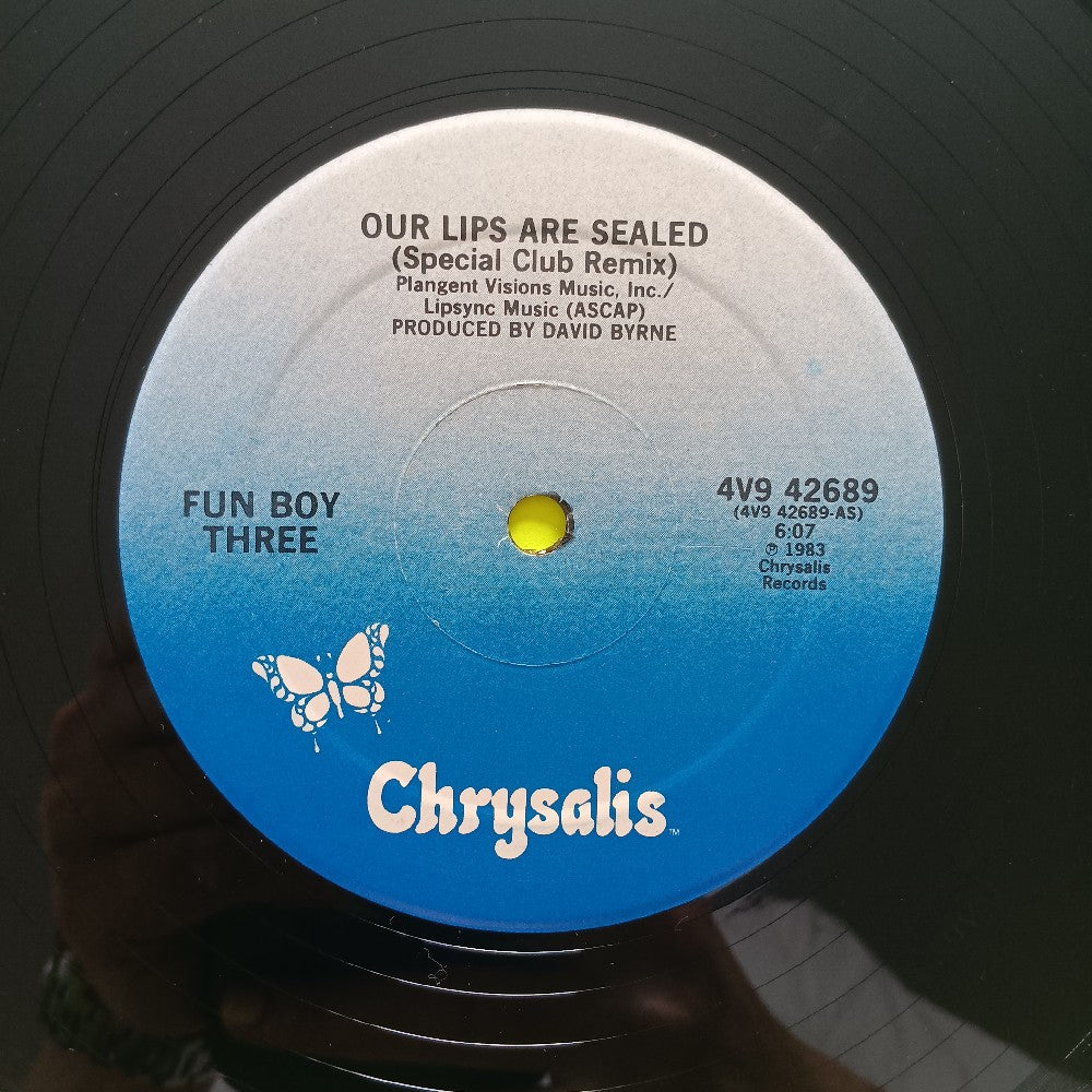 Fun Boy Three - Our Lips Are Sealed (Special Remix Version) - 1983 - 4V9 42689 - Used - VG++ - Vinyl