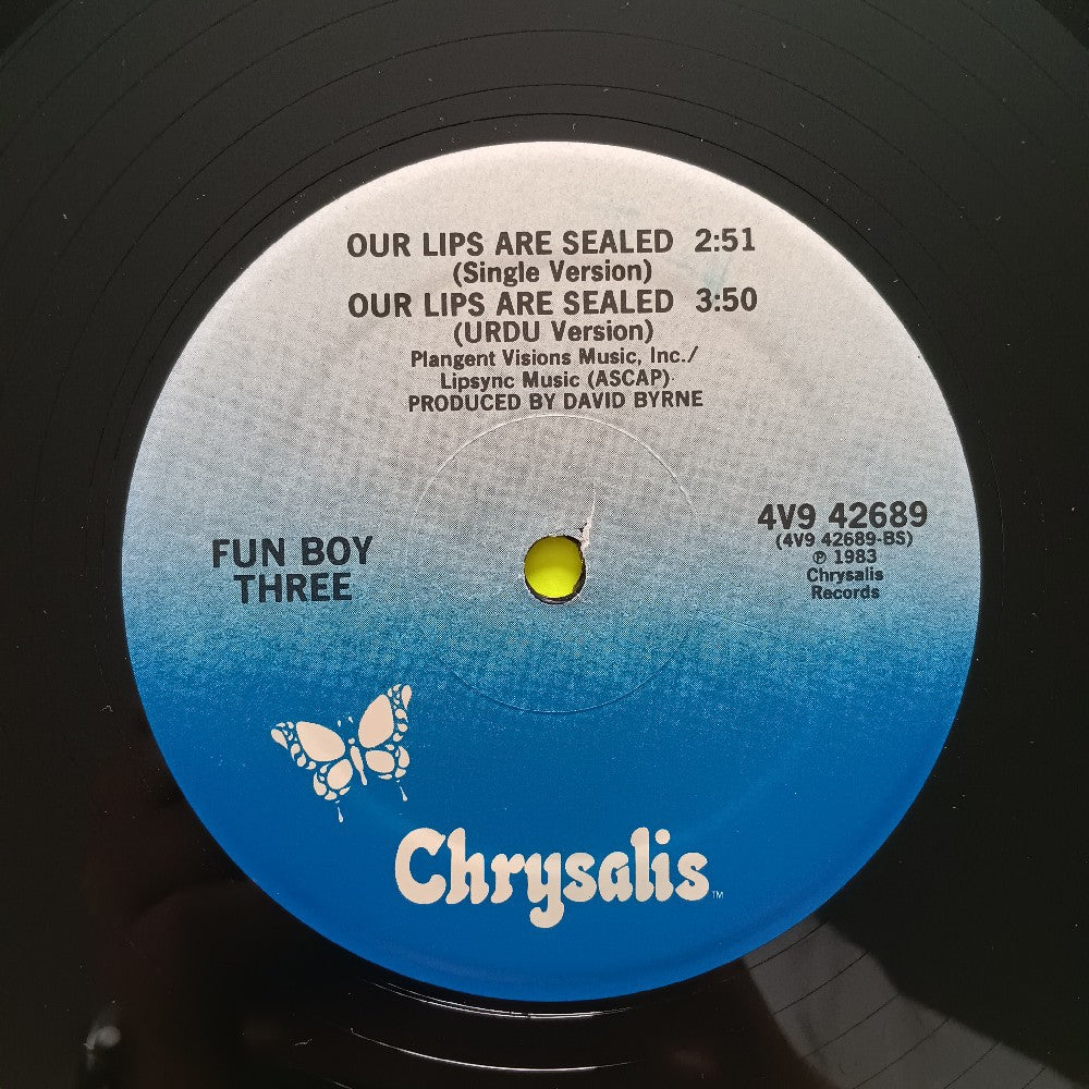Fun Boy Three - Our Lips Are Sealed (Special Remix Version) - 1983 - 4V9 42689 - Used - VG++ - Vinyl