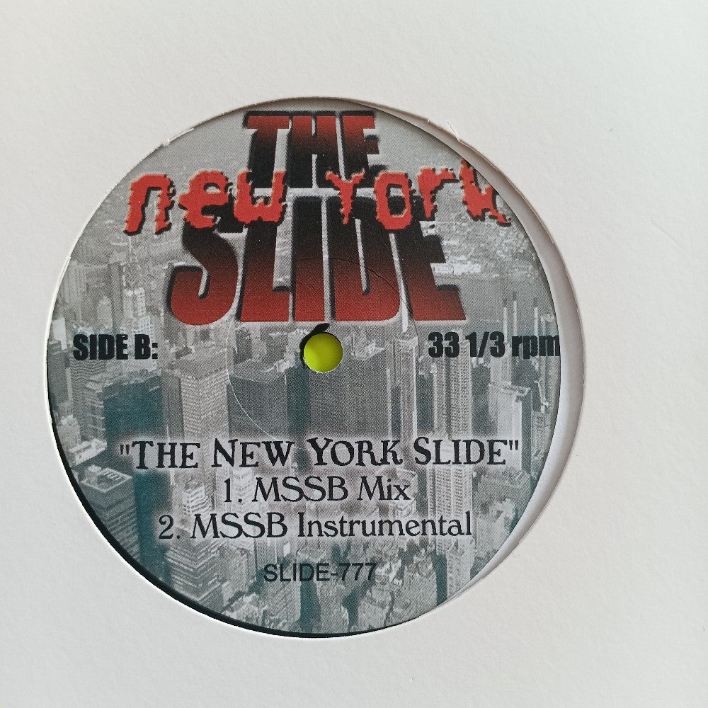 DJ Blackout - The New York Slide 12" - SLIDE777 - Used - VG++ - Vinyl