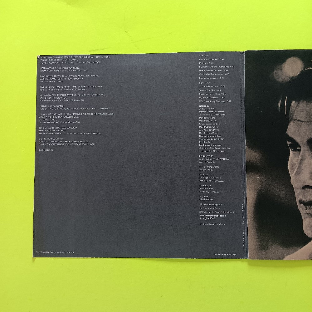 Townes Van Zandt - Our Mother The Mountain OG - 1969 - POPPY PYS 40004 - Used - VG++ - Vinyl