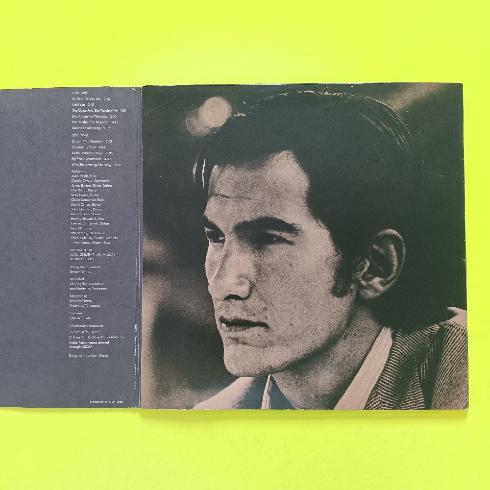 Townes Van Zandt - Our Mother The Mountain OG - 1969 - POPPY PYS 40004 - Used - VG++ - Vinyl