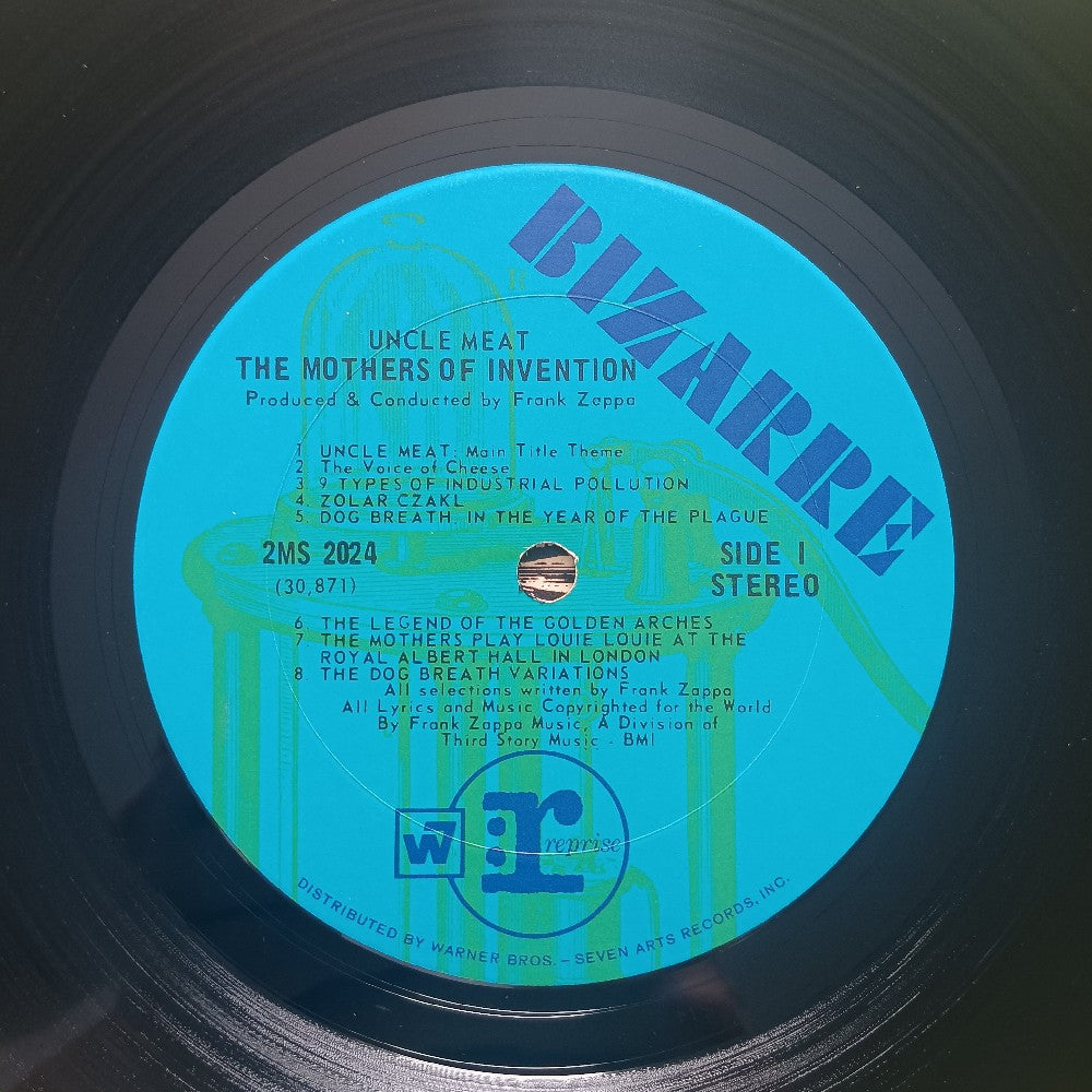 Mothers Of Invention - Uncle Meat 2LP W. Book "9 Types" - 1969 - 2MS 2024 - Used - VG++ - Vinyl