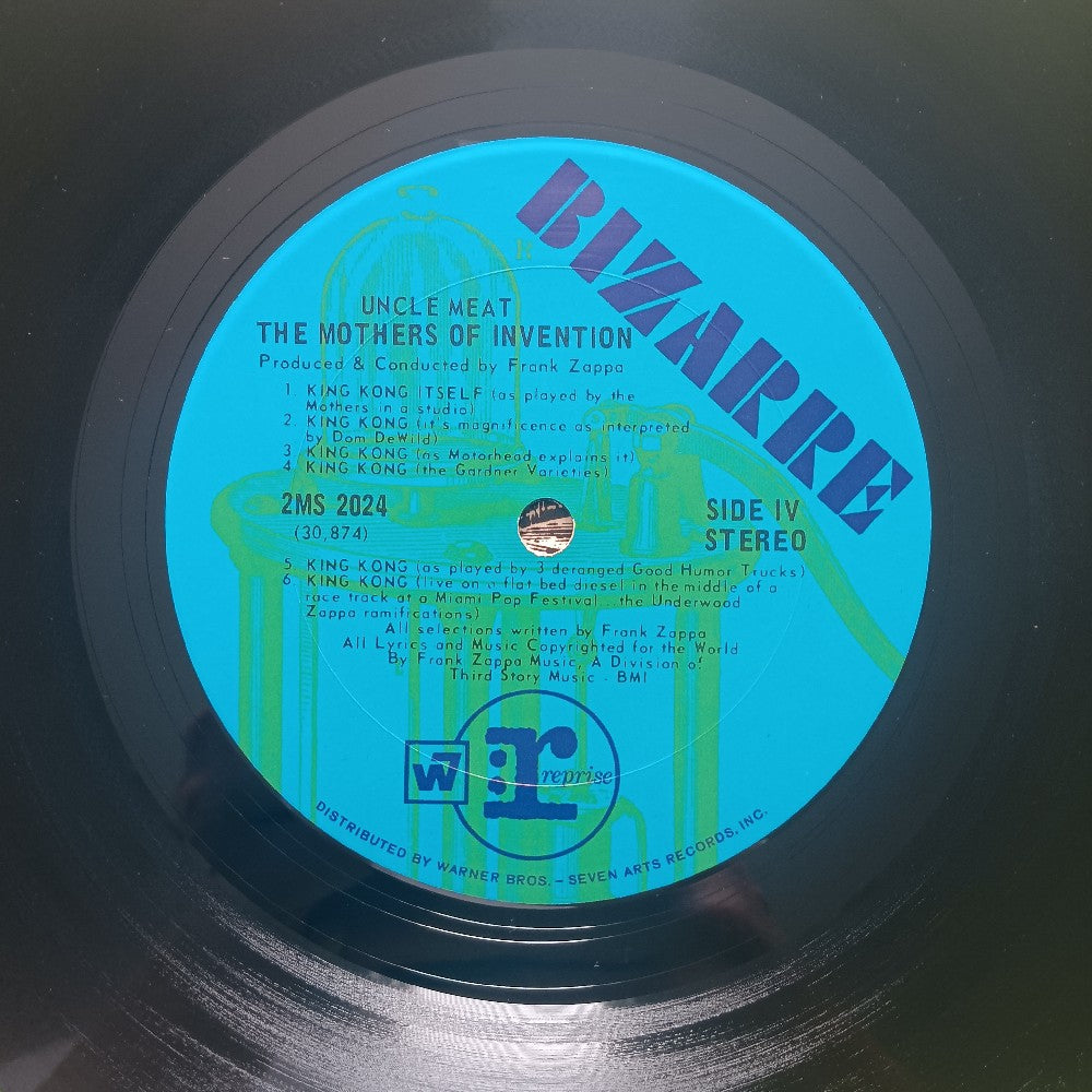 Mothers Of Invention - Uncle Meat 2LP W. Book "9 Types" - 1969 - 2MS 2024 - Used - VG++ - Vinyl