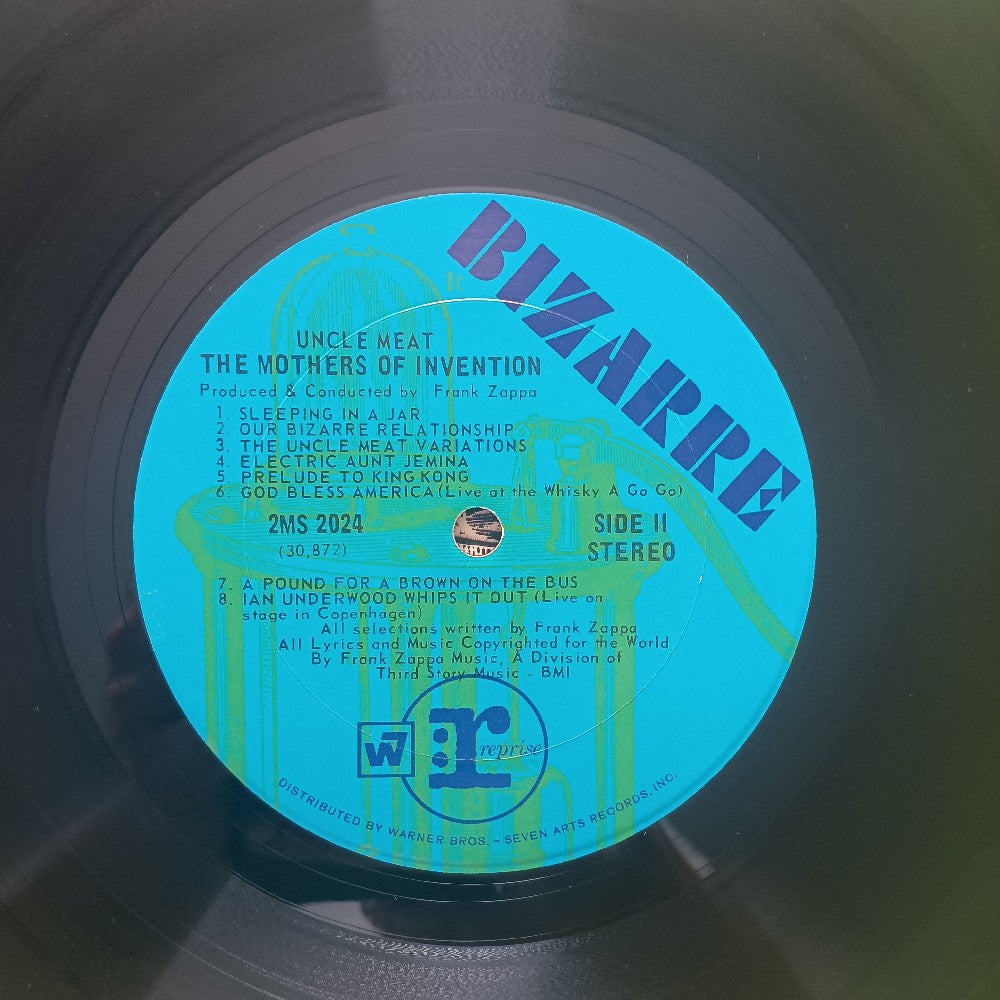Mothers Of Invention - Uncle Meat 2LP W. Book "9 Types" - 1969 - 2MS 2024 - Used - VG++ - Vinyl