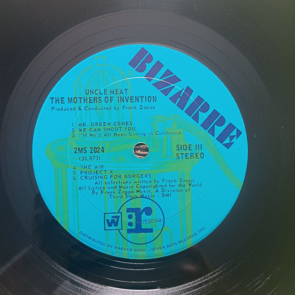 Mothers Of Invention - Uncle Meat 2LP W. Book "9 Types" - 1969 - 2MS 2024 - Used - VG++ - Vinyl