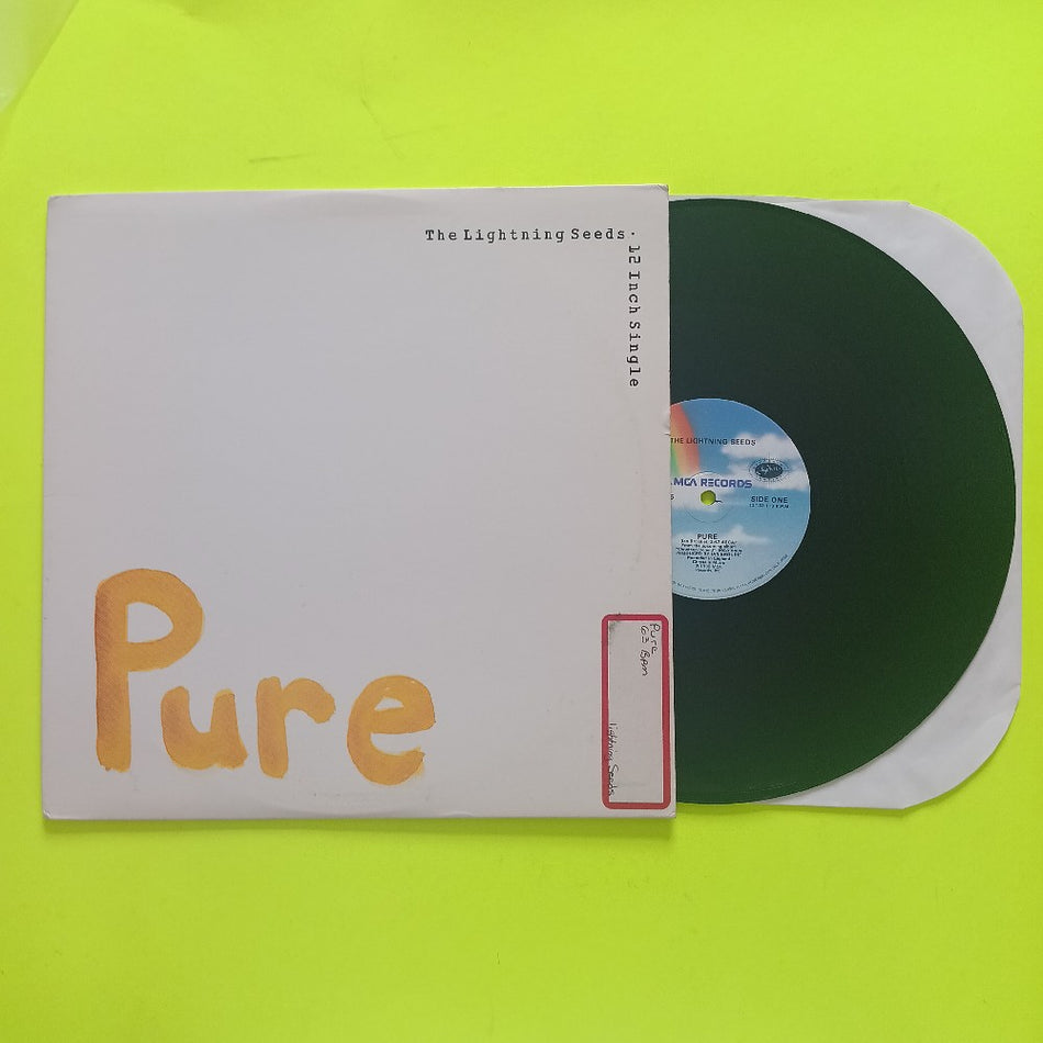 The Lightning Seeds - Pure 12" PROMO - 1990 - MCA-24016 - Used - VG++ - Vinyl
