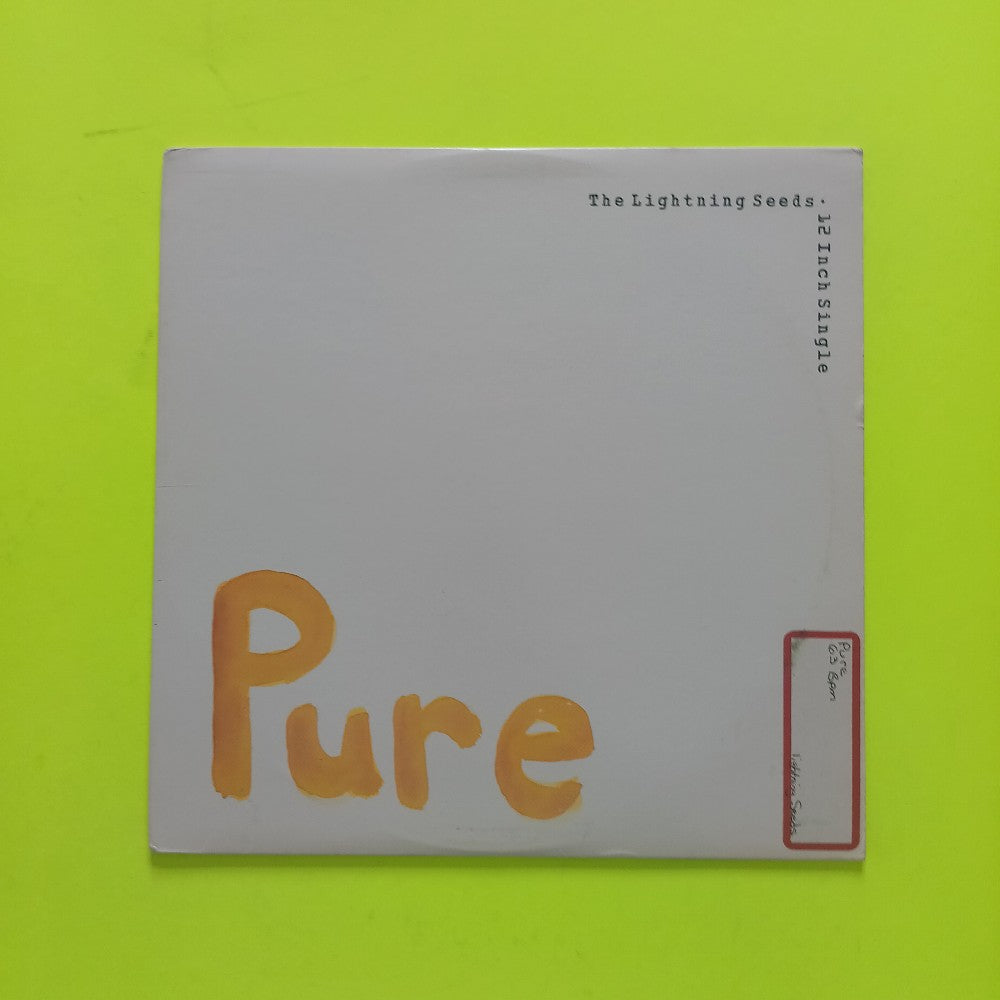 The Lightning Seeds - Pure 12" PROMO - 1990 - MCA-24016 - Used - VG++ - Vinyl