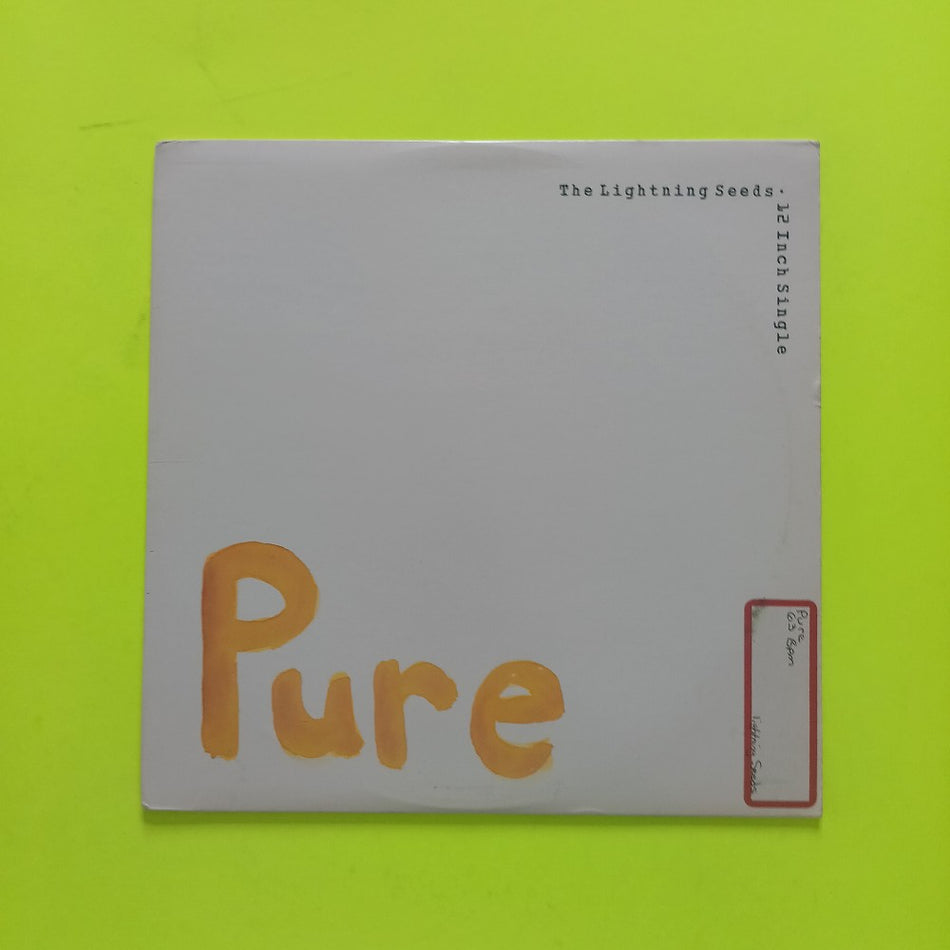 The Lightning Seeds - Pure 12" PROMO - 1990 - MCA-24016 - Used - VG++ - Vinyl