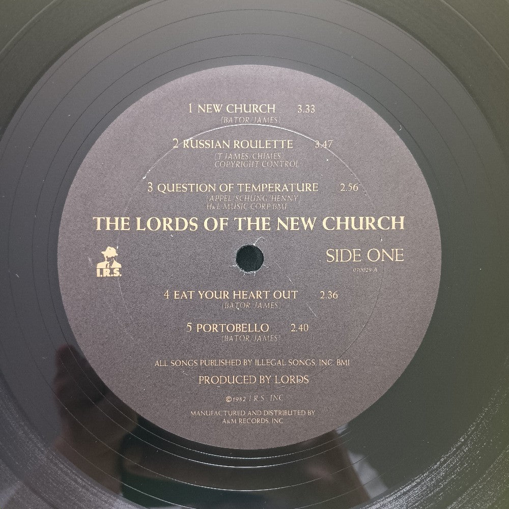 Lords Of The New Church - Self Titled PROMO - 1982 - SP 70029 - Used - EX - Vinyl