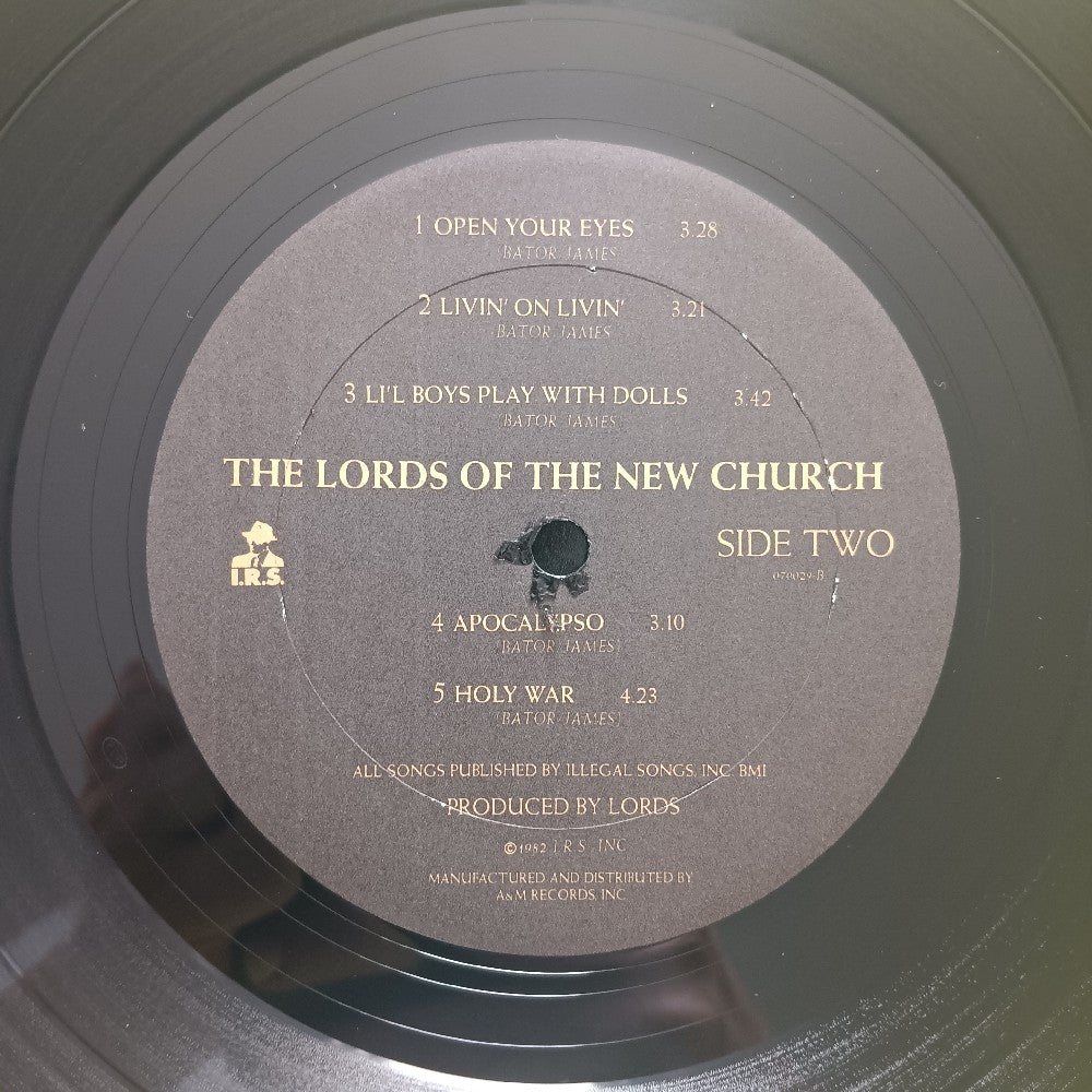Lords Of The New Church - Self Titled PROMO - 1982 - SP 70029 - Used - EX - Vinyl