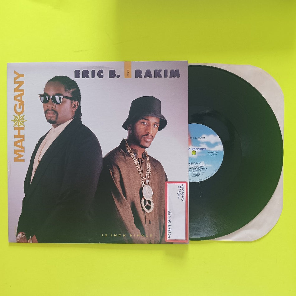Eric B. & Rakim - Mahogany 12" PROMO - 1991 - MCA 12-53997 - Used - EX - Vinyl