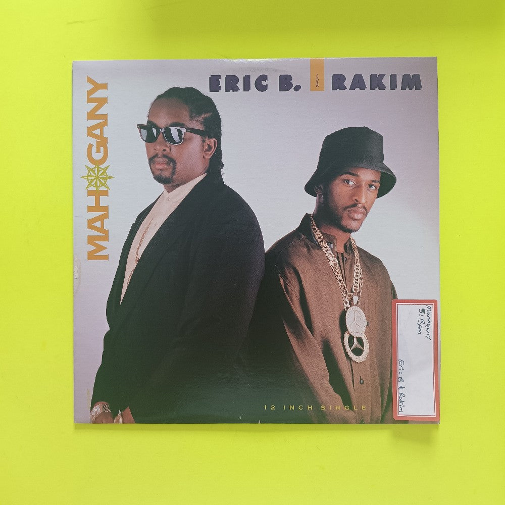 Eric B. & Rakim - Mahogany 12" PROMO - 1991 - MCA 12-53997 - Used - EX - Vinyl