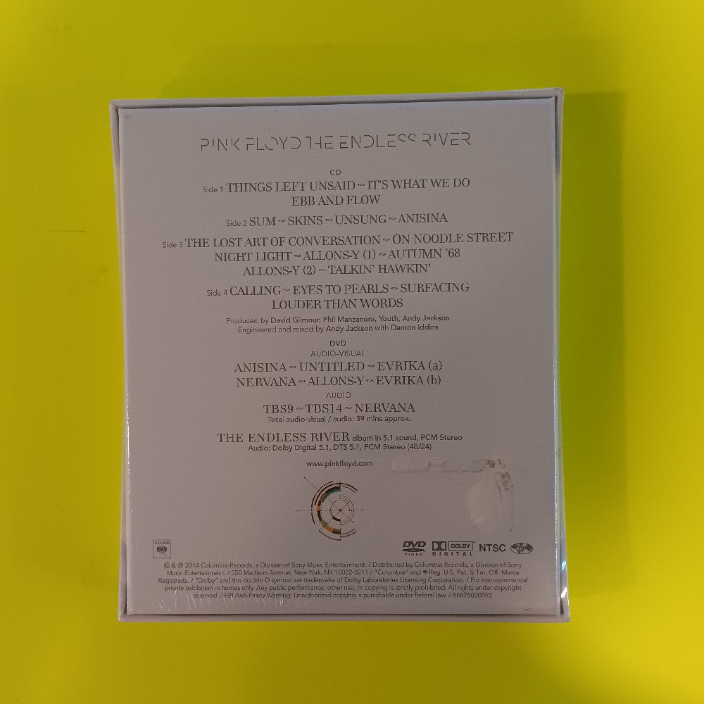 Pink Floyd - The Endless River CD DVD Box Set - 2014 - 88875020102 - New - Sealed - CDs