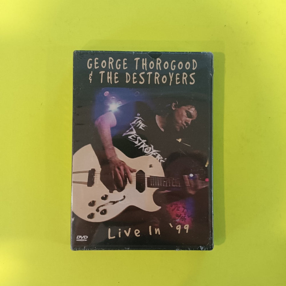 George Thorogood & The Destroyers Live In '99 DVD - 1999 - 06076 88309-9 - New - Sealed - DVDs & Blu-Rays