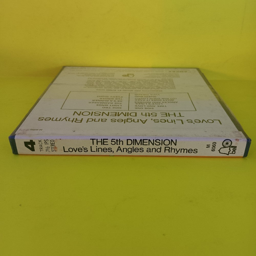 5th Dimension  - Love's Lines Angles And Rhymes 7 1/2 IPS - 1971 - M 6060 - New - Reel to Reel